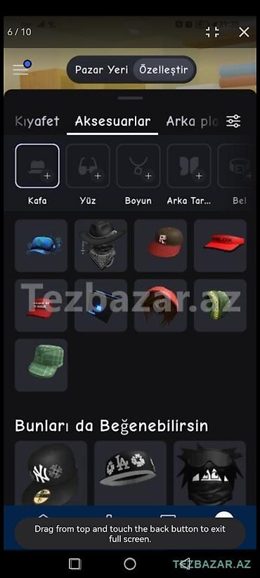 Roblox hesabı Real alıcılar yazsın.25 manatdan çox pul vurulub. Steal at lalafo.az — 7 Roblox hesabı Real alıcılar yazsın.25 manatdan çox pul vurulub. Steal — 7