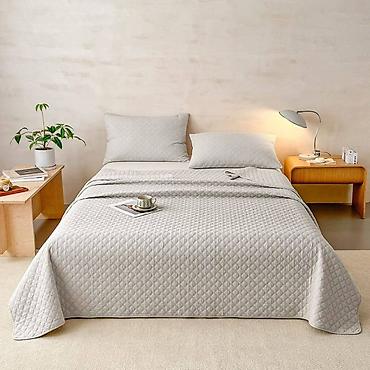bed sheets: Стеганый пакрывало для спальни LINXI HOME Размеры 200/230-160-200 - — 1