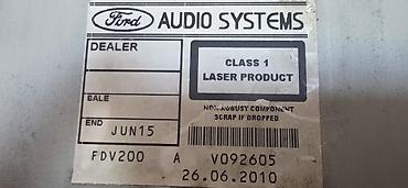 pioneer kalonka 600w: Ford 6000 CD avtomobil maqnitofonu Xüsusiyyətlər: - Ford Audio — 3