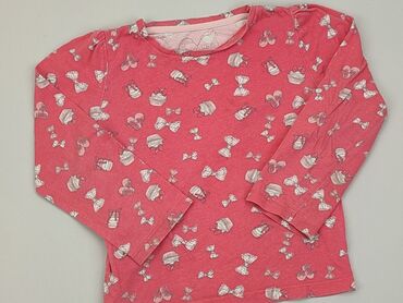 neonowa różowa bluzka: Bluzka, 2-3 lat, 92-98 cm, stan - Zadowalający