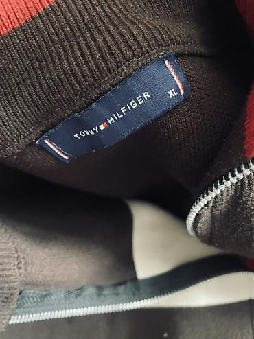 кардиганы мужские: Мужской свитер, XL, Tommy Hilfiger, Новый, цвет - Коричневый, Самовывоз, Платная доставка — 3