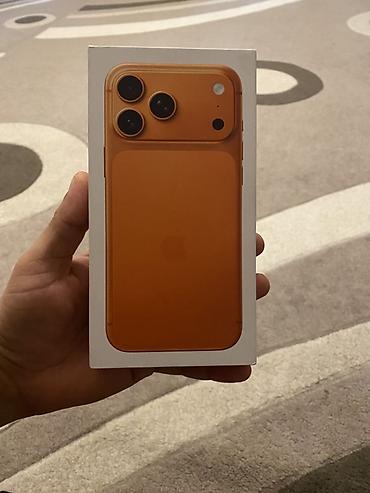 apple 17: IPhone 17 Pro Max, 512 GB, Narıncı, Face ID — 1