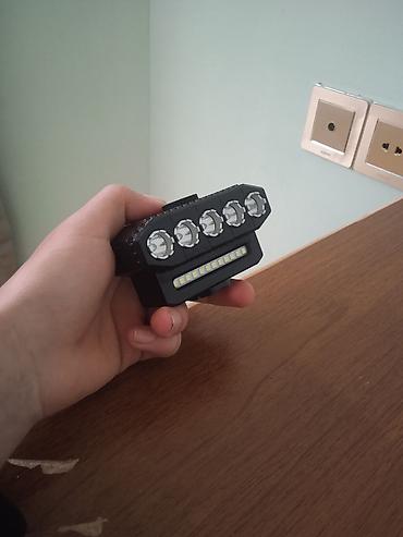 velosiped zapcast: Şarj olunan velosiped farası – 5 LED + 12 SMD Məhsul təsviri: - Ön — 1