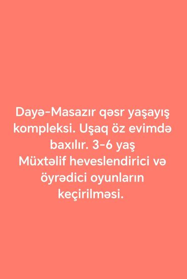 dayə iş: Dayələr