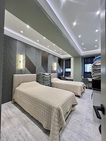 Продажа квартир: 3 комнаты, 131 м², Асанбай мкр Элитка, 11 этаж, Дизайнерский ремонт — 2