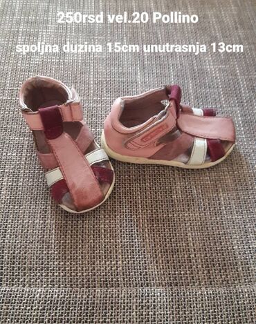 gumene cizme broj 20: Sandals, Pollino, Size - 20