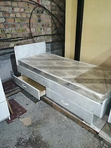 Бир кишилик керебет, Жаңы, Жумшак башы менен, узуну - 1900 см — 2