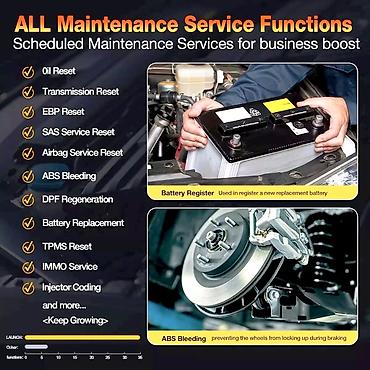 Alati za automobile: Novo - LAUNCH X431 Creader Elite OBD2 za Honda / Acura — 6