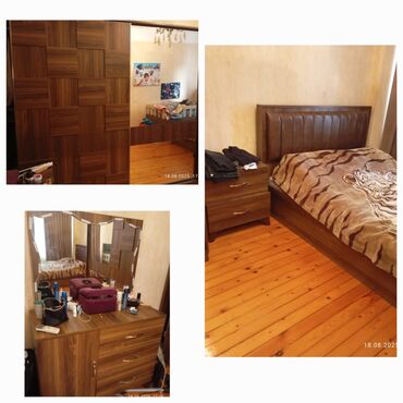 Шкафы: 💫 Yataq mebeli dəsti 💸 *Qiymət 450 azn* ✔️ İdeal veziyetde ✔️ Matras