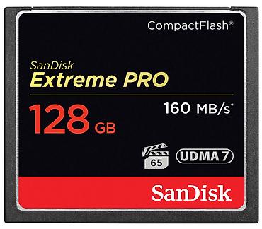 micro cd: Карта памяти SanDisk CompactFlash 128GB Extreme Pro 160 Mb/s 10 тыс — 1