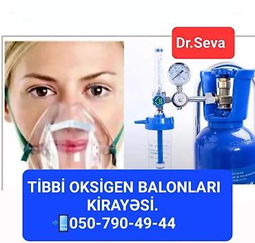 Tibbi oksigen balonlarının kirayəsi – Dr.Seva Tərkib və