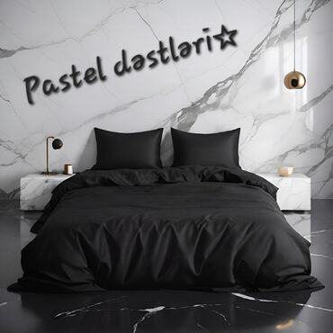 pastelər: Pastel dəstləri☆ 100% pambıq (Türkiyə istehsalı)✅️ Sintetik qarışığı