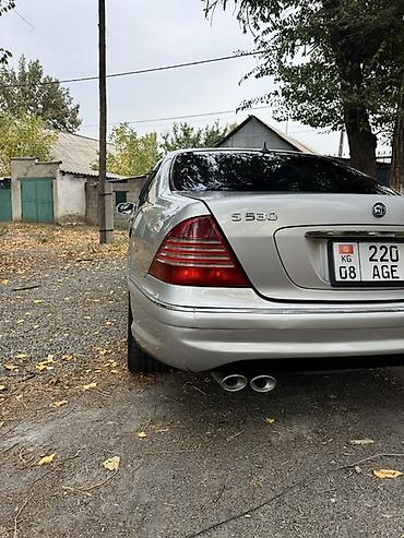Mercedes-Benz S-Class: 2002 г., 4.3 л, Автомат, Бензин, Седан