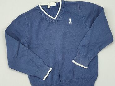 siateczkowy sweterek: Sweatshirt, 3-4 years, 98-104 cm, condition - Fair