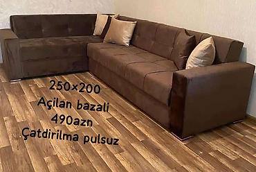 Divanlar: Künc divan, Yeni, Açılan, Bazalı, Parça, Şəhərdaxili pulsuz çatdırılma — 1