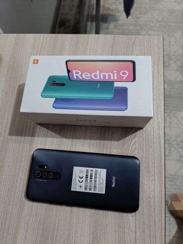 santehnika i montazh: Xiaomi, Redmi 9, Б/у, 64 ГБ, цвет - Серый, 2 SIM