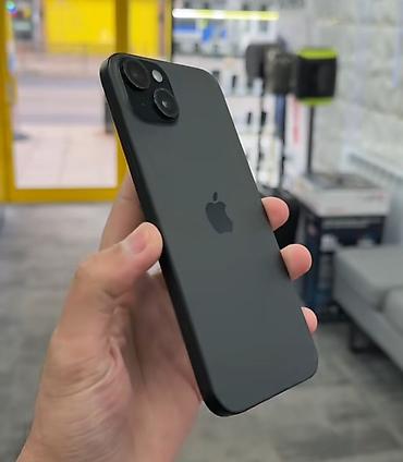 televizor islenmis: IPhone 15 Plus, 128 GB, Qara, Face ID — 1