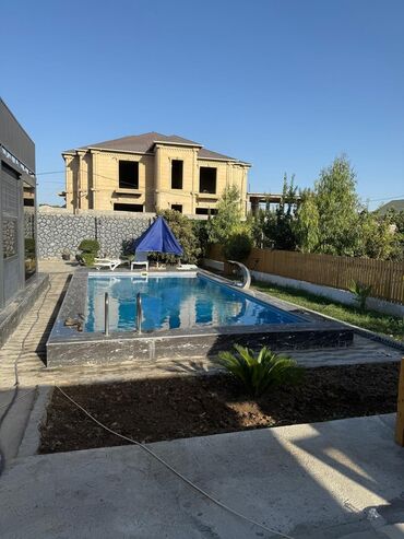 ремонт легковых: Həyətyanı istirahət kompleksi – həcmli üzgüçülük hovuzu və buxar/sauna