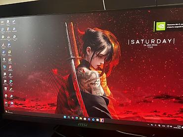 Мониторы: MSI 24" oyun monitoru - Ekran diaqonalı: təxminən 24" - Panel: düz — 2