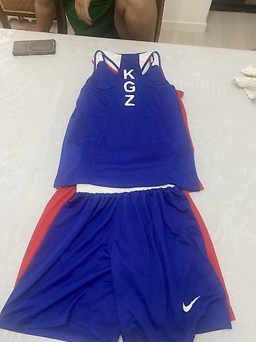 этно часы: Комплект формы для бокса Nike - Спортивный набор: майка и шорты. - — 2