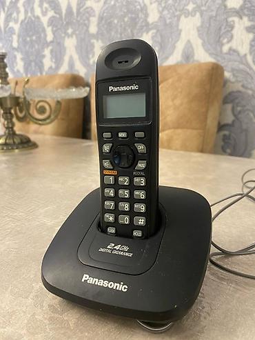 gaming qulaqliq: Stasionar telefon Panasonic, Simsiz, İşlənmiş — 1