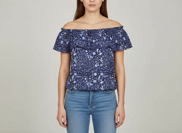 bluzki hiszpanki plus size allegro: Bluzka damska, rozmiar M