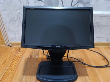 acer planşet: Acer brendinə məxsus qara rəngli monitor masüstü kompüterlər üçün