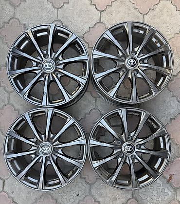 Литые Диски R 17 Toyota, Комплект, отверстий - 5, Б/у