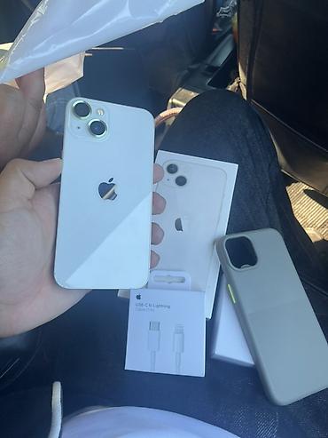 IPhone 13, Новый, 128 ГБ, Белый, Коробка, 90 %