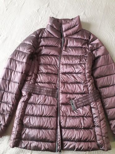 bordo zimske jakne: M (EU 38), Jednobojni
