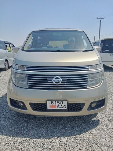 renault минивэн: Nissan Elgrand: 2003 г., 3.5 л, Автомат, Газ, Минивэн