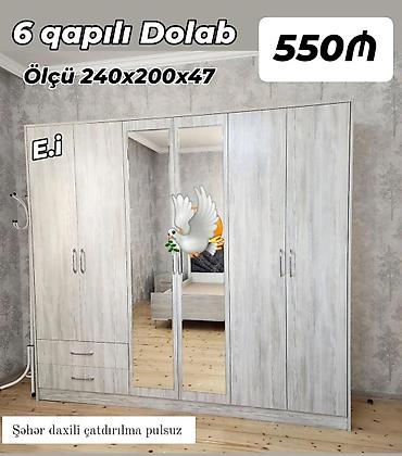 Dolab yeni qarderob paltar dolabı güzgülü