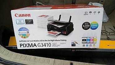 3d printerlər: Canon PIXMA G3410 – doldurulan mürəkkəb çənli, yüksək həcimli çap üçün — 1