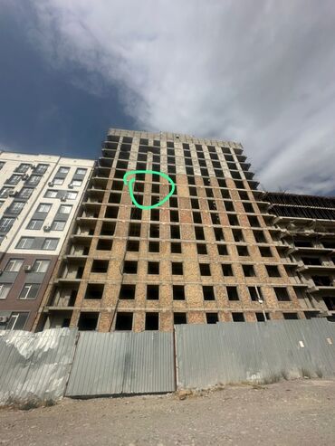 квартира однокомнатная купить: 1 комната, 43 м², 9 этаж, ПСО (под самоотделку)