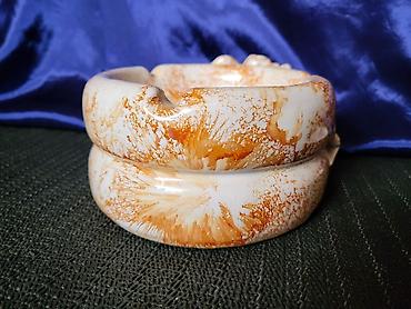 Ostali kućni dekor: Pepeljara nova,rucni rad iz 80ih.god. Nova pepeljara sve na njoj — 6