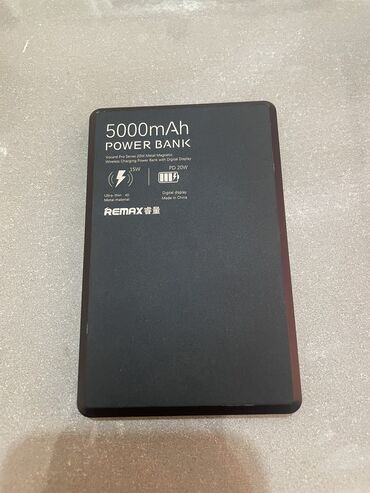 зарядное устройство аккумулятор: 🔋 Power Bank REMAX 5000mAh 	•	✅ Сверхтонкий и стильный — легко
