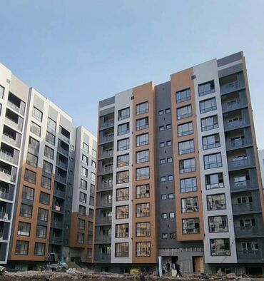 1 ком квартира ош: 1 комната, 53 м², Элитка, 4 этаж, ПСО (под самоотделку)