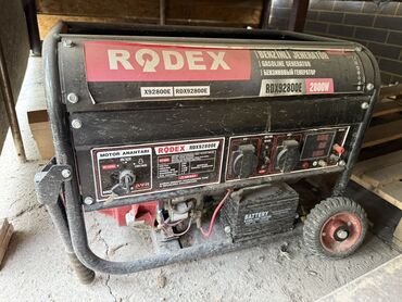 затирочная машина: Бензиновый генератор RODEX RDX92800E - Мощность: 2800 Вт - Запуск at lalafo.kg затирочная машина: Бензиновый генератор RODEX RDX92800E - Мощность: 2800 Вт - Запуск