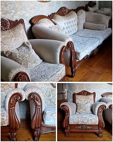 кресло купить баку: Divan kreslo dəsti satılır 250₼. yaxşı vəziyyətdə.Ünvan Xətai. 8598 — 1