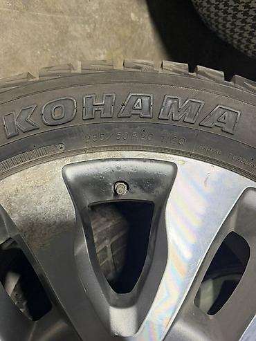 диски трактора: Комплект колес Toyota на литых дисках с зимними шинами Yokohama — 6