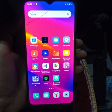 арзан телефоны: Oppo A5, Колдонулган, 64 ГБ, түсү - Кара