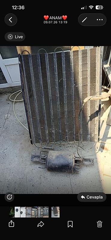 Məhsul: Soyuducu üçün kondensator radiatoru və kompressor komplekti