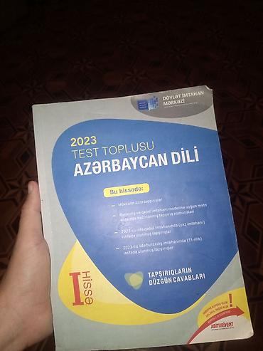 Testlər: Məhsul: 2023 Test Toplusu – Azərbaycan dili (DİM), I hissə — 1
