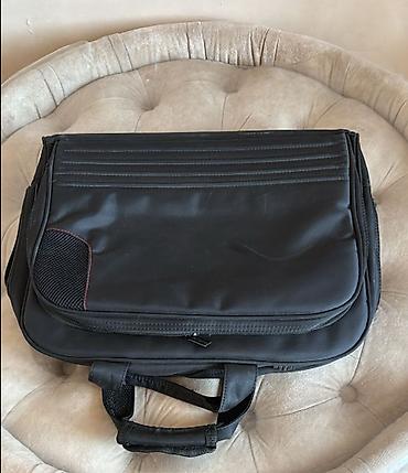 Qara iş/kompüter çantası - Material: suya davamlı sintetik parça lalafo.az -da Qara iş/kompüter çantası - Material: suya davamlı sintetik parça