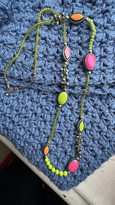 Наборы украшений: Крупные серьги-кольца и длинные бусы - Серьги: классические кольца — 6