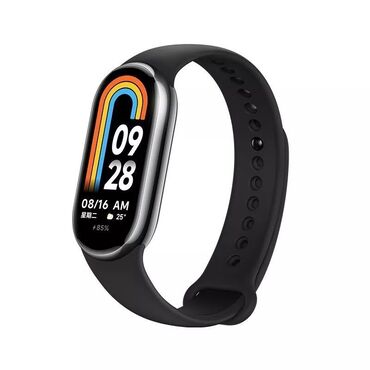 смарт часы mi band: Фитнес - браслет Xiaomi Mi Smart Band 8 (Global, чёрный) У нового