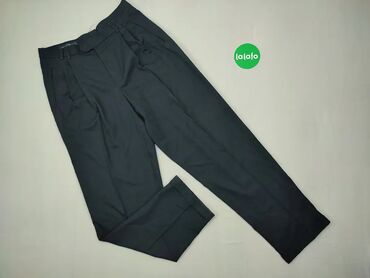 Spodnie: Spodnie, L (EU 40), stan - Dobry, wzór - Jednolity kolor, kolor - Czarny