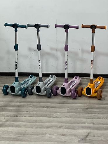 Samokatlar: 🛴👶 **YENİ UŞAQ SCOOTERLƏRİ ANBARIMIZA GƏLDİ!** 🔥 🎁 Ən yeni modellər — 5