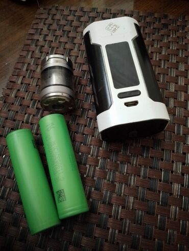 Qəlyan, vayp və aksesuarları: Elektron qəlyan . Nasazdı. 6 cı şəkildə batareya arası sarı çərayan — 4