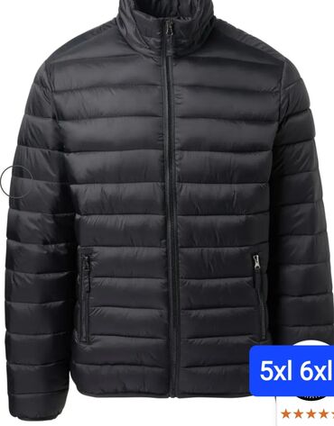 Zimske jakne: Muška puf jakna – dostupne veličine 5XL i 6XL - Kroj: klasična — 3